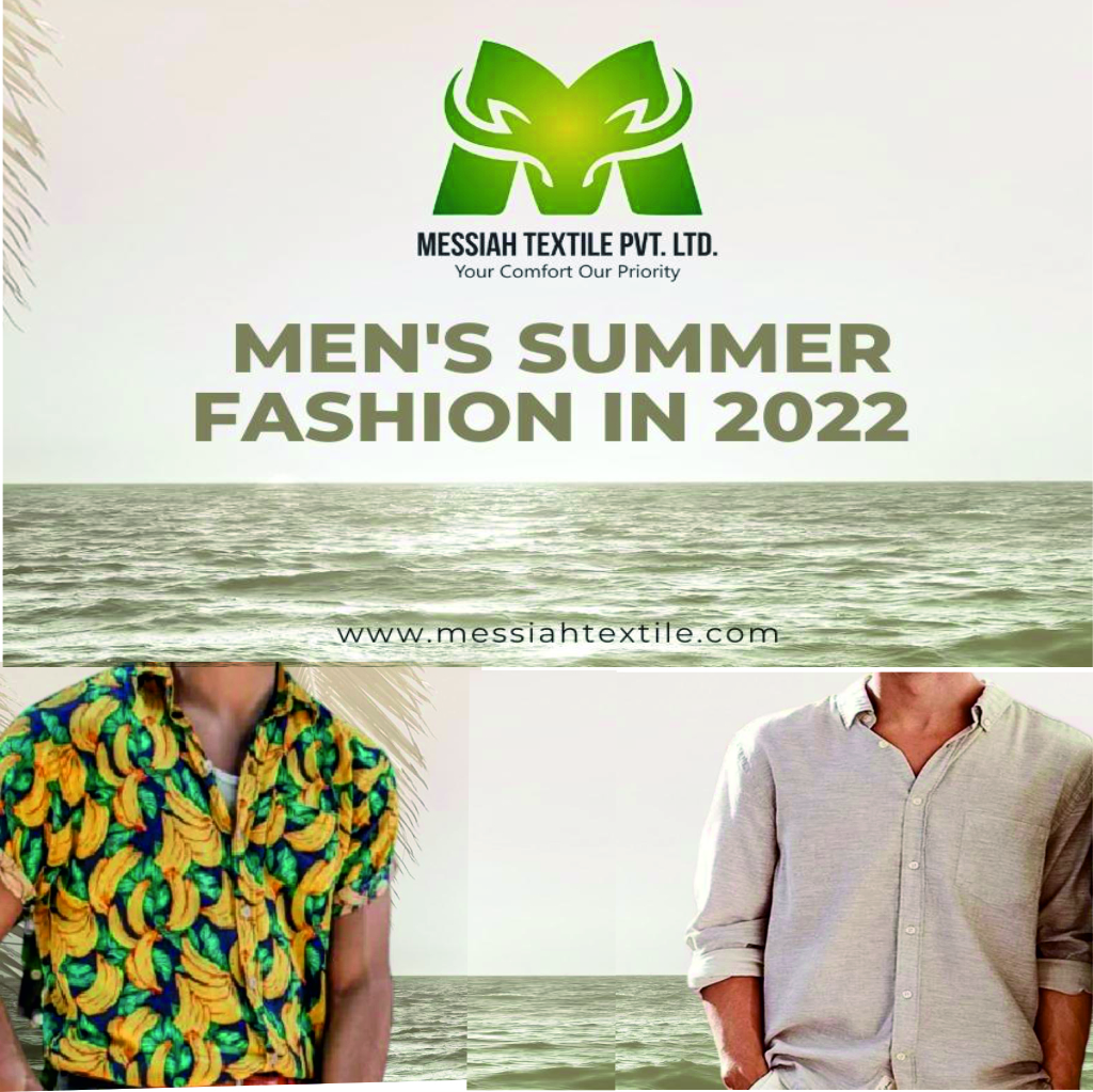 men's summer fashion poster